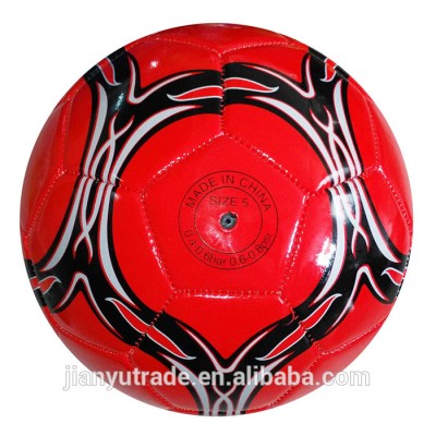 2017 New Fashion PU football soccer ball/ pu footba PVC football Customized wholesale